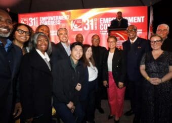 Group photo of community leaders at the 31st Annual Empowerment Congress.