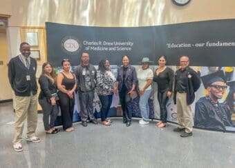 Group photo of the CDU Testing Staff after the farewell luncheon.