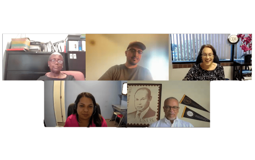 screenshot photo of the October CDU Community Forum