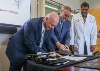 Radiologic Technology Program Signs Affiliation Agreement With U.S. Department of Labor