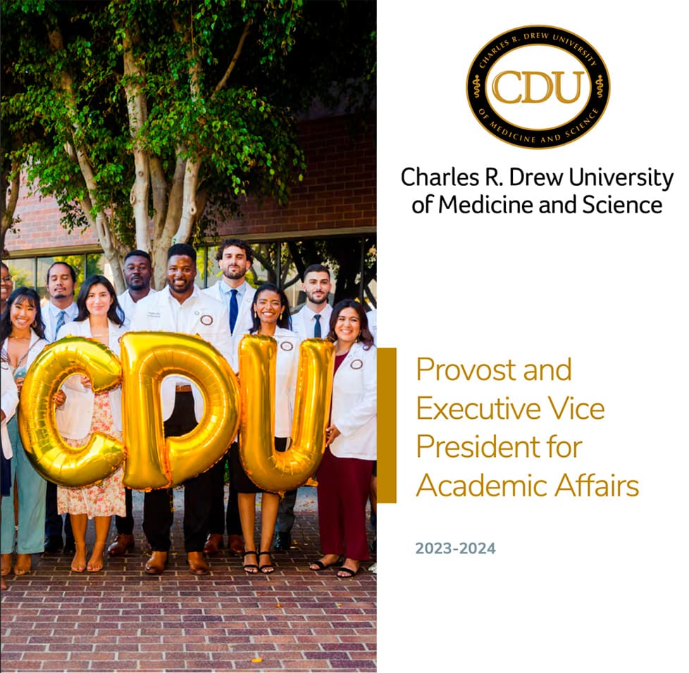 Executive Vice President for Academic Affairs and Provost | Students at CDU