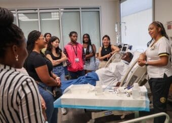 CDU welcomed approximately 75 undergraduate students from across the nation to its campus for an exciting and informative Summer Health Professions Education Program (SHPEP) Science Day event.