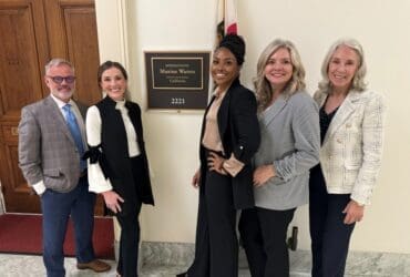 Jewel Powe and Lucille Guignon, two proactive students from Charles Drew University’s Entry Level Master's program, recently attended the 2024 AACN Student Policy Summit in Washington, D.C.
