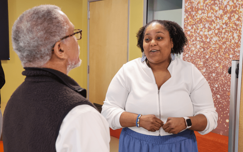 First Year Experience Cohort Concludes Semester with Poster Session.