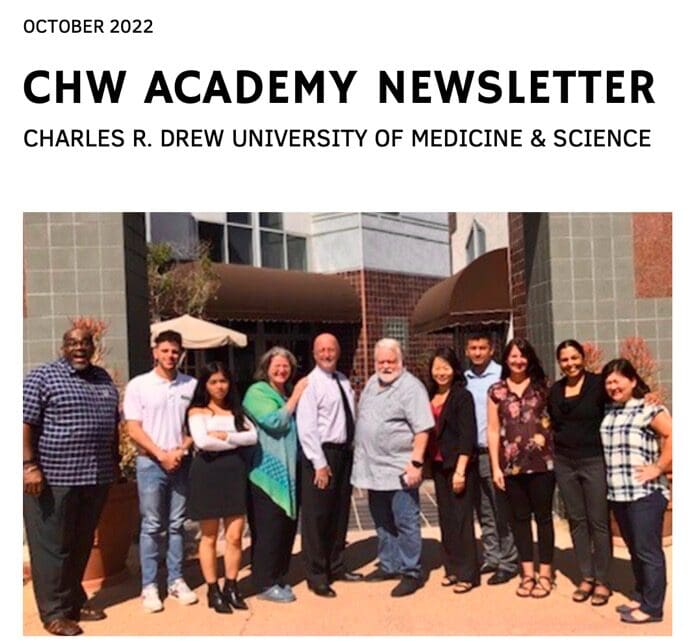 CHW Academy Newsletter