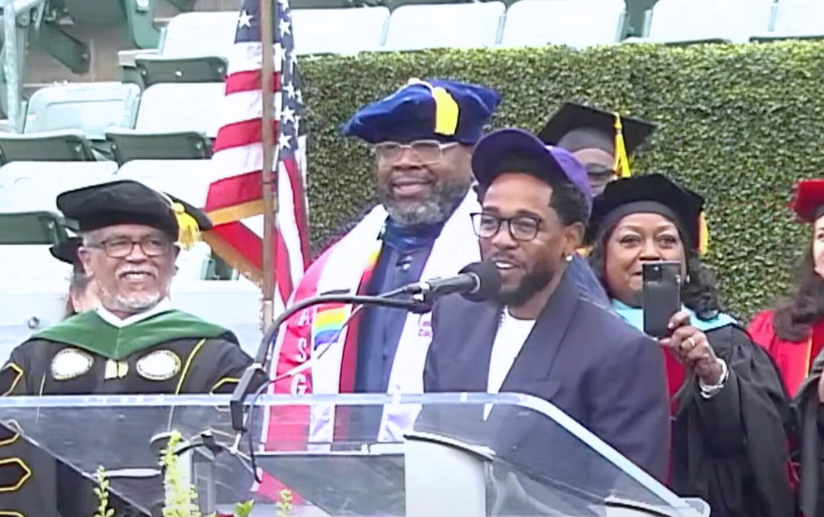 President Carlisle Delivers Inspiring Keynote at Compton College Commencement