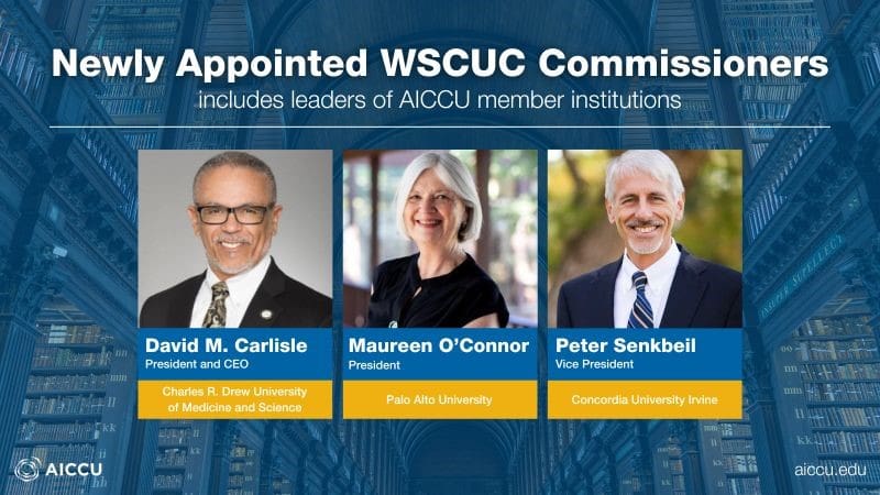 Dr. David M. Carlisle, CDU President and CEO, has been appointed to the WASC Senior Colleges and University Commission (WSCUC).