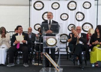 CDU held its annual State of the University address on August 27, 2024, drawing hundreds of attendees from the CDU community to the Cobb Lawn. This year’s address, the 12th delivered by President and CEO Dr. David M. Carlisle, was themed “Community Founded: Standing Our Ground,” a testament to the university’s enduring commitment to health equity and social justice.