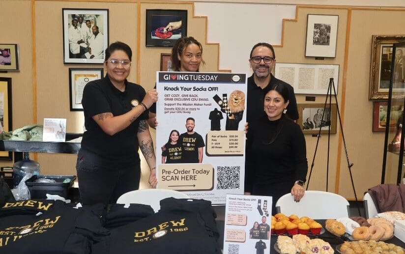 Charles R. Drew University of Medicine and Science celebrated GivingTuesday, a global event dedicated to practicing radical generosity.