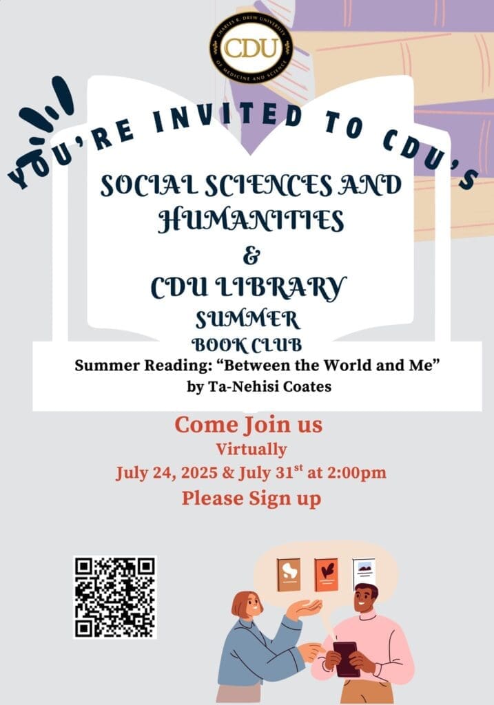 Join us for a virtual summer reading of Between the World and Me by Ta-Nehisi Coates.