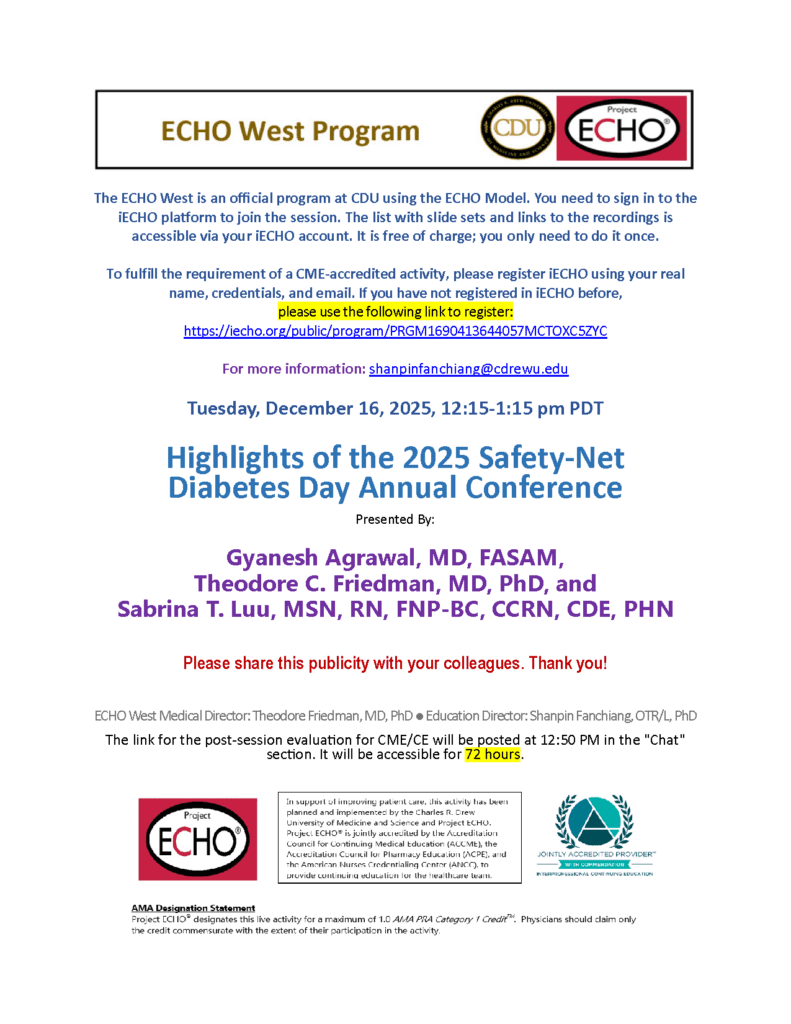 ECHO West Program Flyer 12/16 P1
