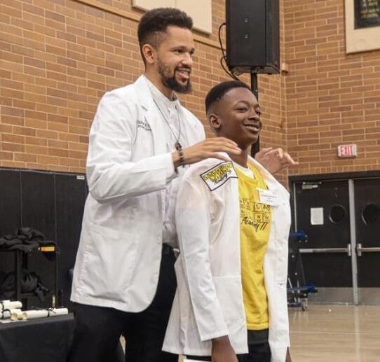 CDU Pipeline Program student and mentor