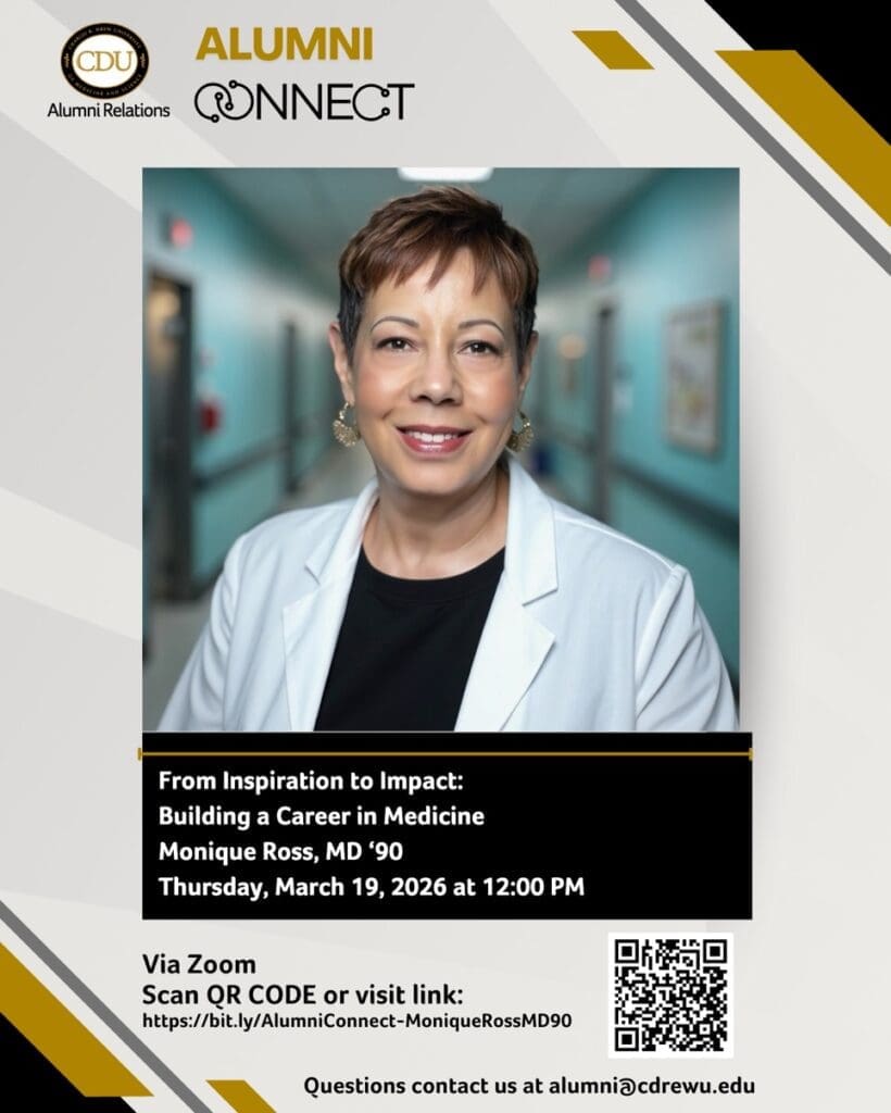 AlumniConnect with Dr. Monique Ross, MD '90