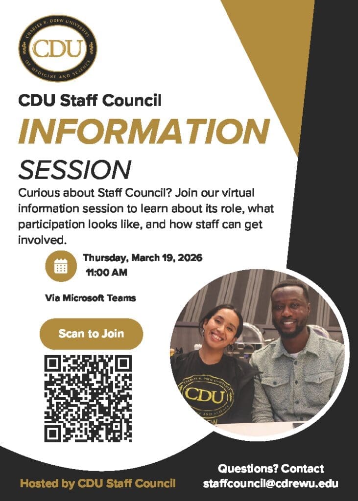 male and female wearing CDU shirt