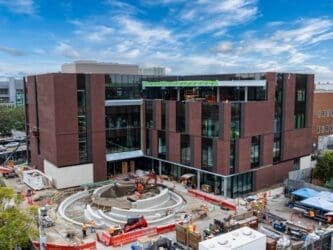 HPEB Building aerial shot