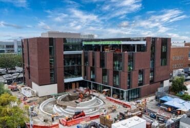 HPEB Building aerial shot