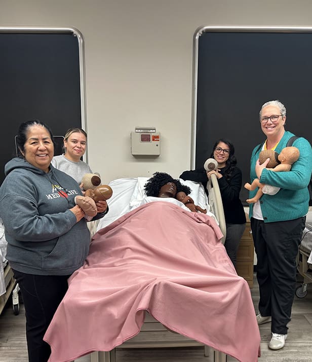 Teachers with students in LEP2