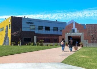 Keck-Building-and-students-walking