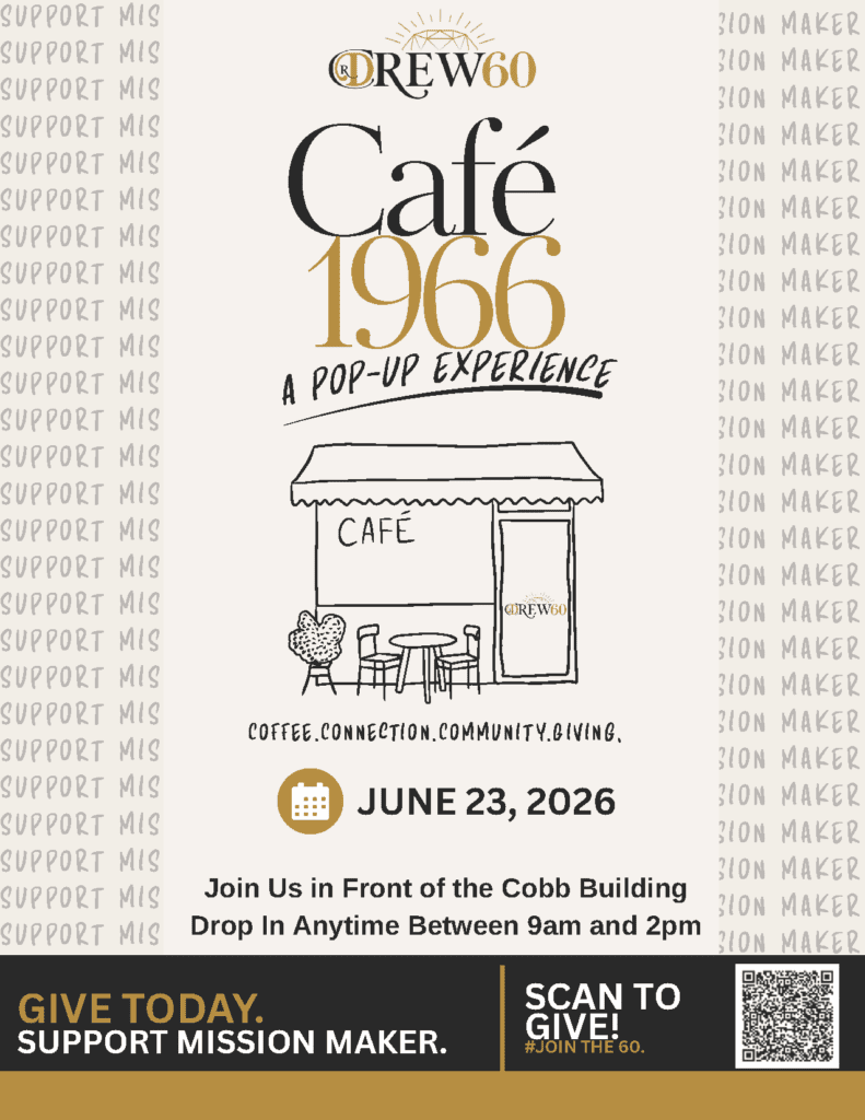 sketch of a cafe