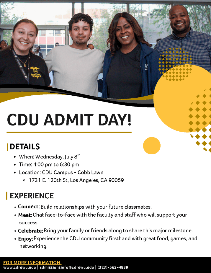 cdu students and staff/faculty